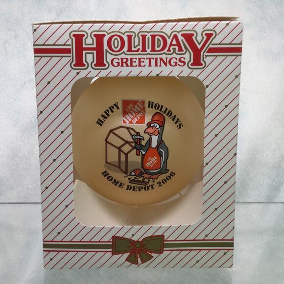 The Home Depot Collectable Christmas Ornaments lot of 7 - Picture 11 of 16